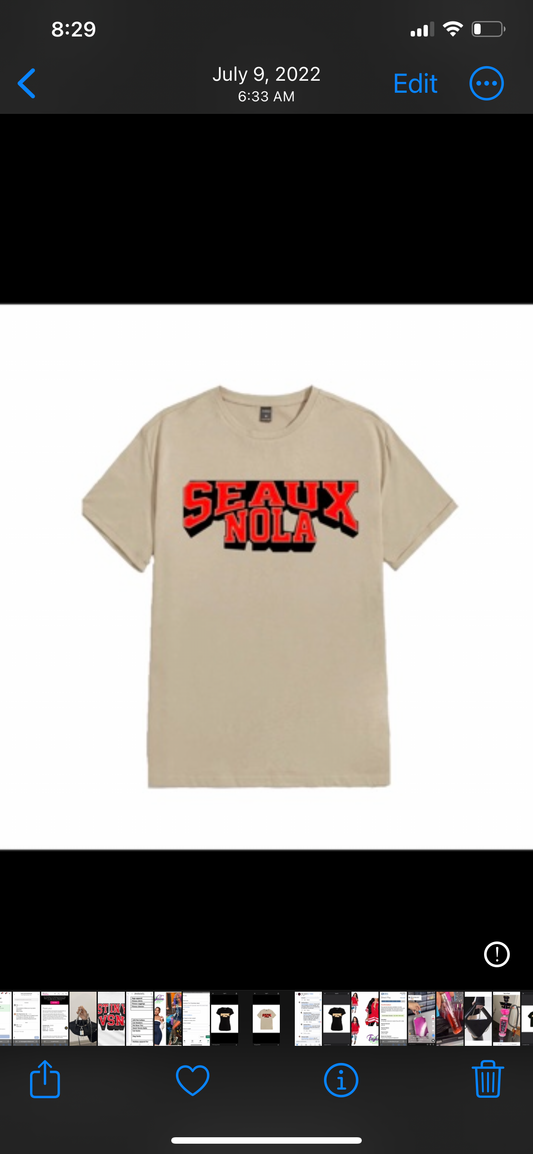 Seaux Nola Tees Fashion NOLA